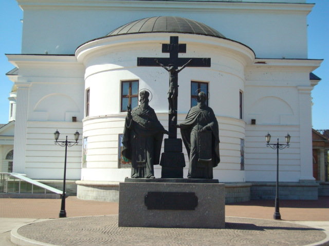 Памятник Кириллу и Мефодию в Самаре - марина ковшова 