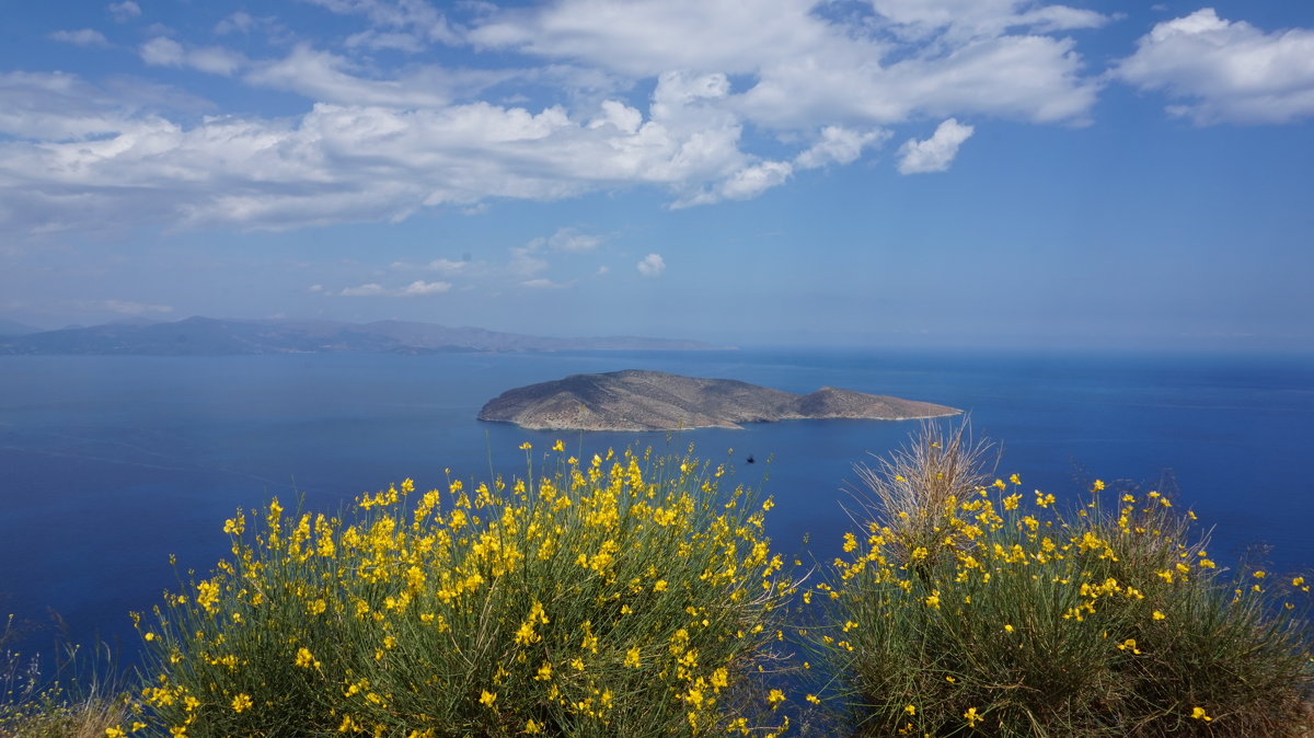 Вид на острова с перевала. о.Крит - Евгений Палатов