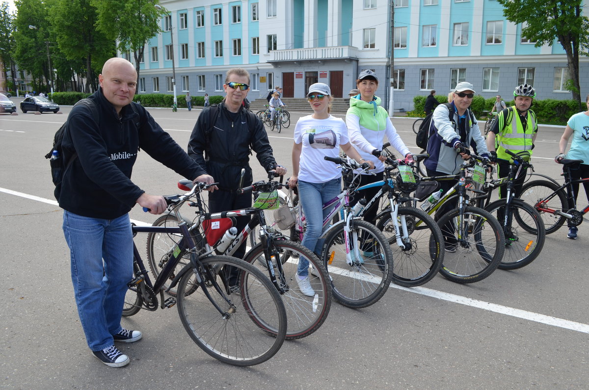 Великие Луки - очередной велопарад 28 мая 2017... - Владимир Павлов