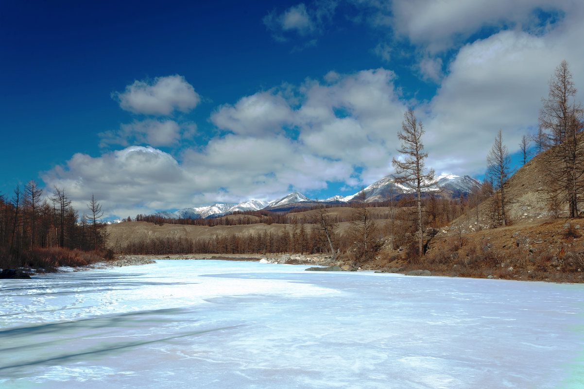 Река перед ледоходом - Анатолий Иргл