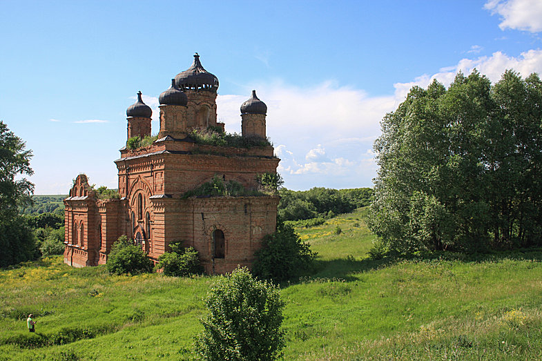 Михайл-Архангельский храм. Мокшанский район, Белогорка село. - Михаил 