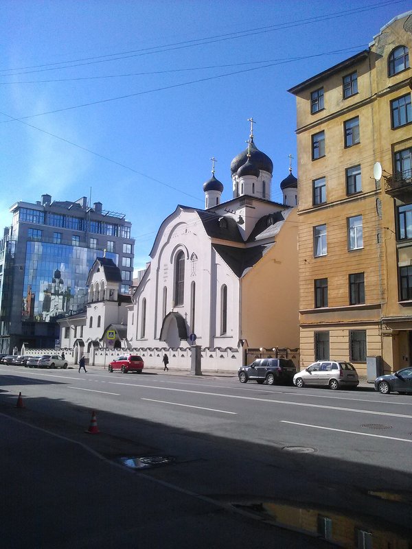 Православная церковь 19 века около Таврического садика. - Светлана Калмыкова