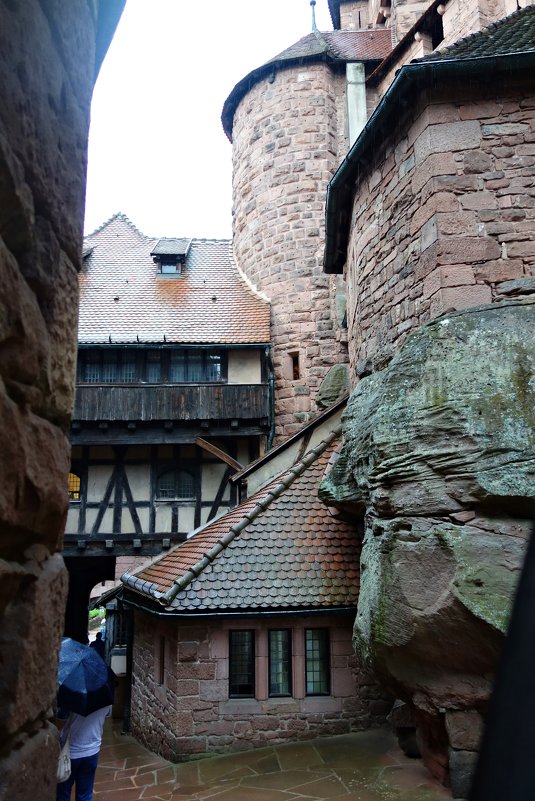 Верхний Кёнигсбург — средневековый замок... - Galina Dzubina