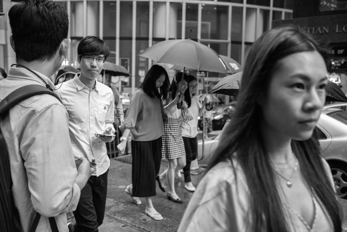 Sudden rain in Hong Kong - Sofia Rakitskaia