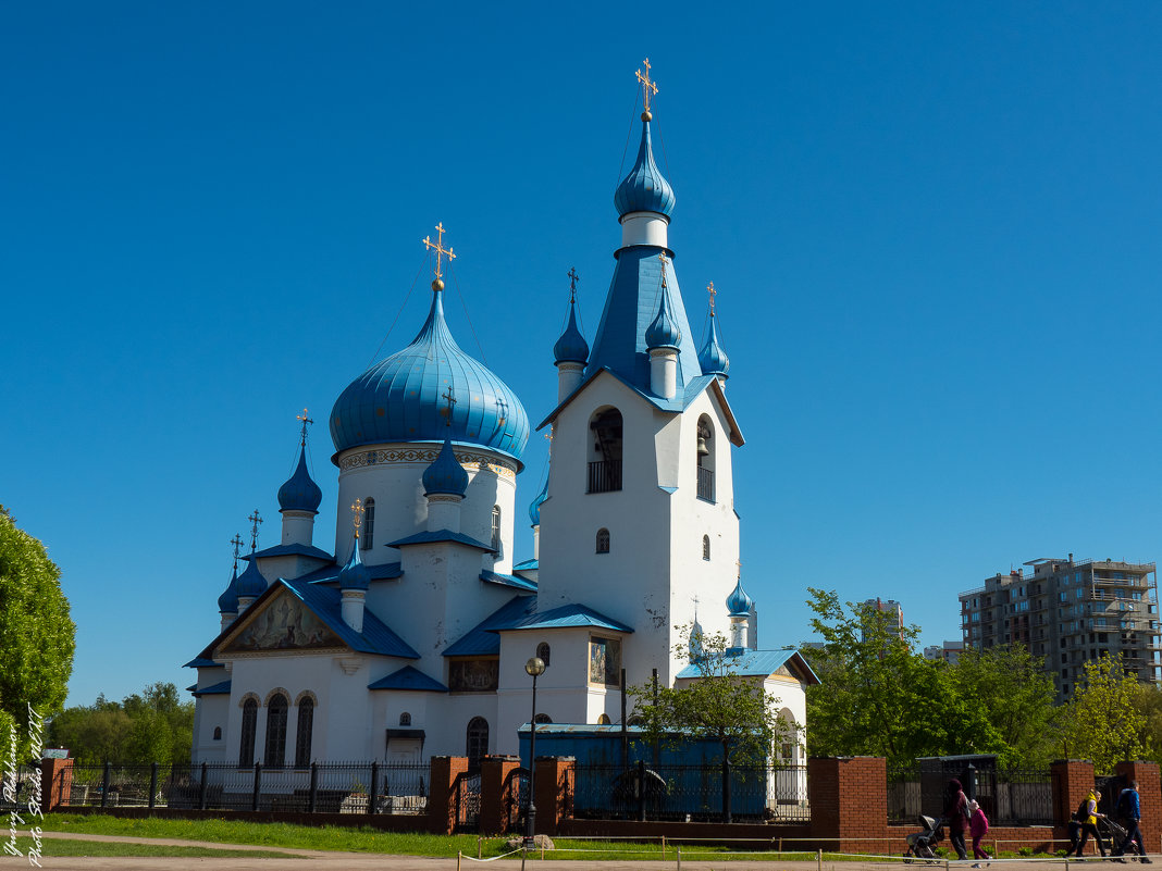 Питер Церковь Сергия Радонежского на Средней Рогатке - Юрий Плеханов