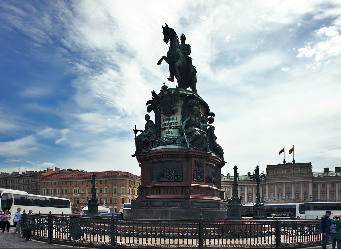 Памятник Николаю I на Исаакиевской площади - Елена Павлова (Смолова)