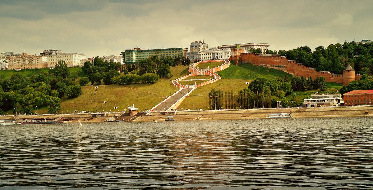 Вид на Чкаловскую лестницу - Андрей Головкин
