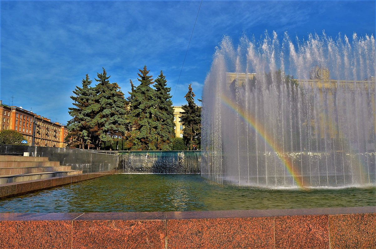 Радуга в фонтане... - Sergey Gordoff