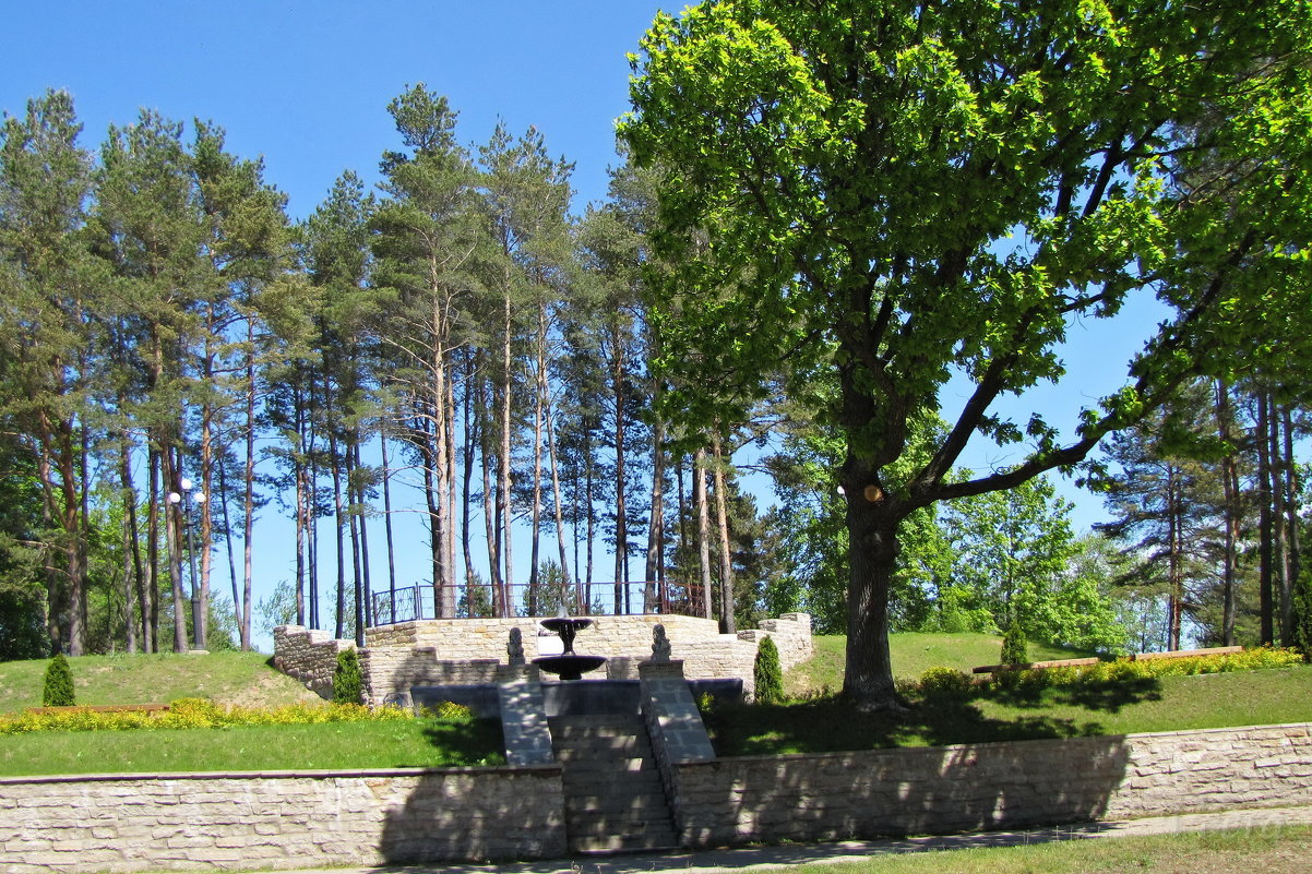 У фонтана, Нарва-Йыэсуу, Эстония - veera v
