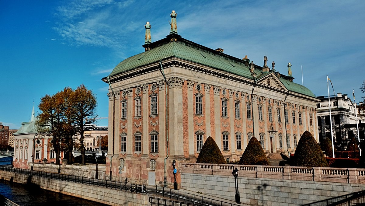 Riddarhuset Дворянское собрание Стокгольм - wea *