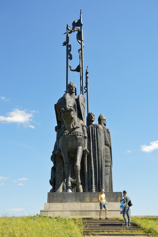 Монумент «Ледовое побоище» на горе Соколиха. - bajguz igor