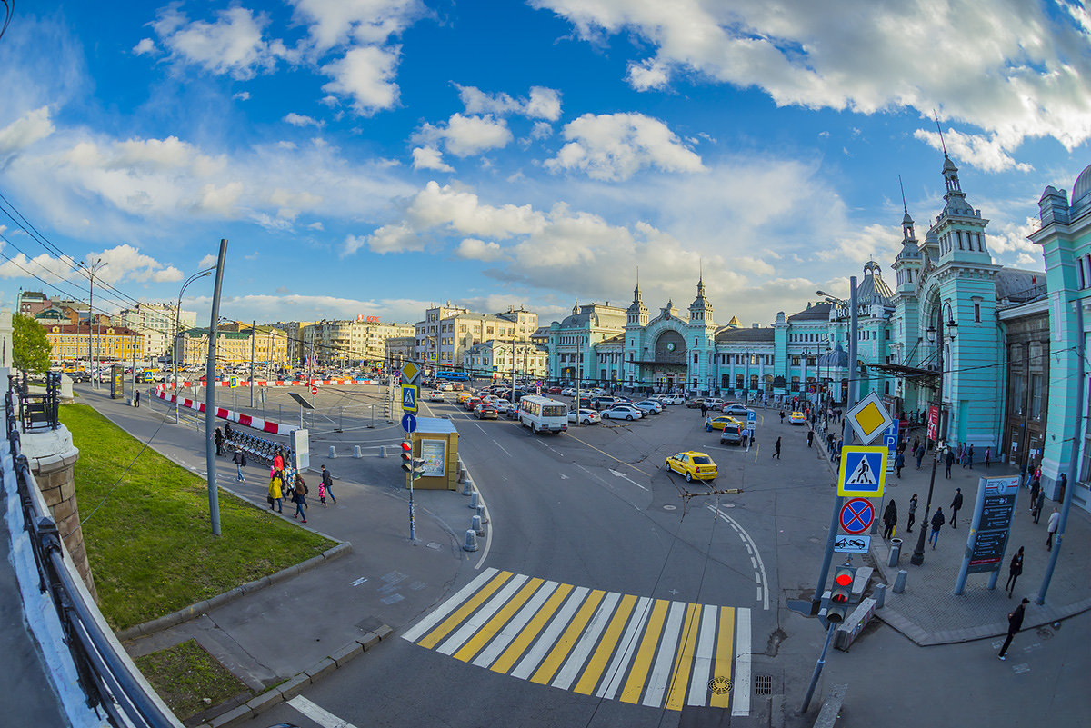 Москва, площадь Белорусского вокзала - Игорь Герман