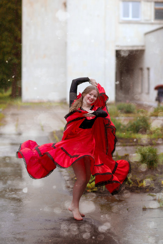 танец под дождем - Мила Гусева
