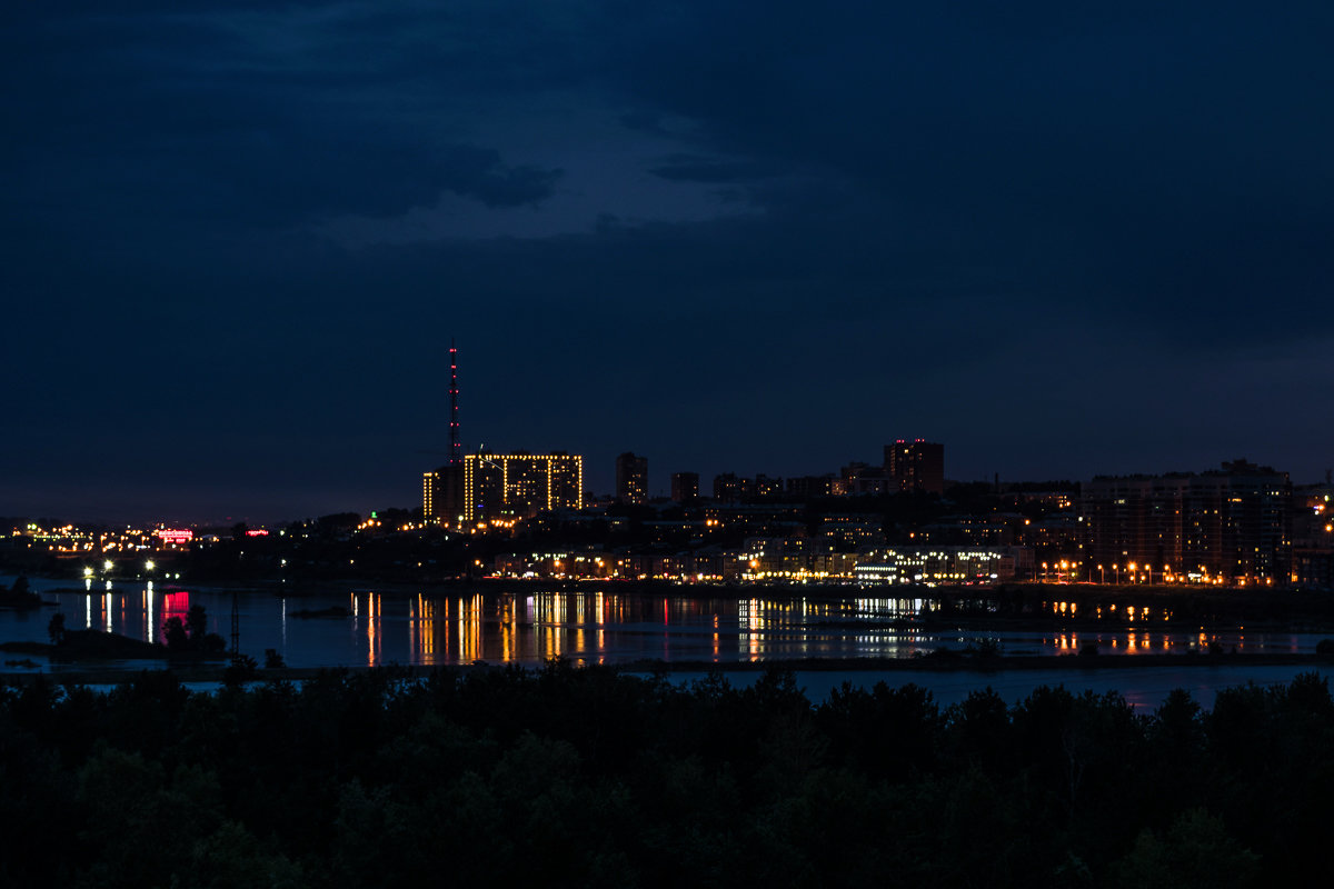 Вид с плотины Иркутской ГЭС - Анна 