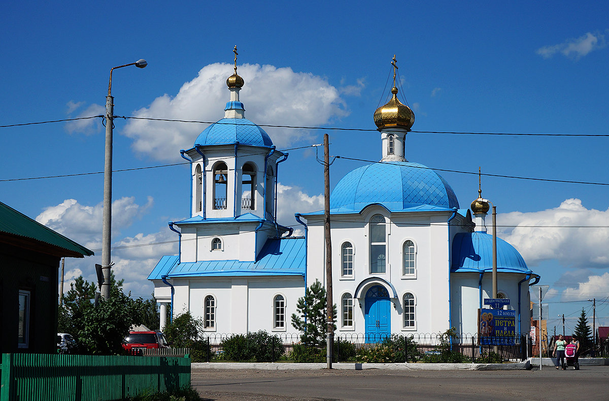 Введенская церковь в Березовке под Красноярском - Екатерина Торганская