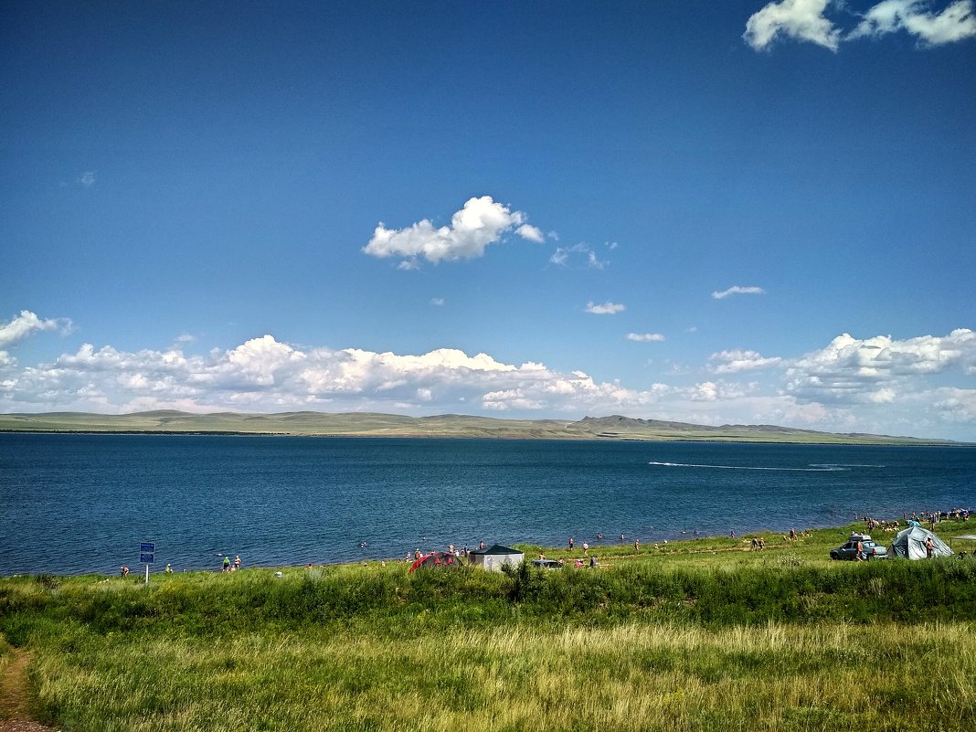 Картина озера Шира - Елена Брыкова