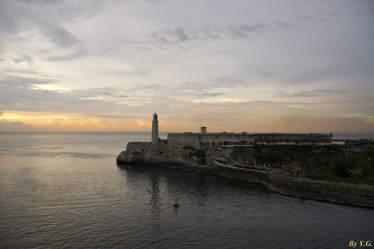 Вход в гавань Гаваны - Castillo del Morro - Яков Геллер