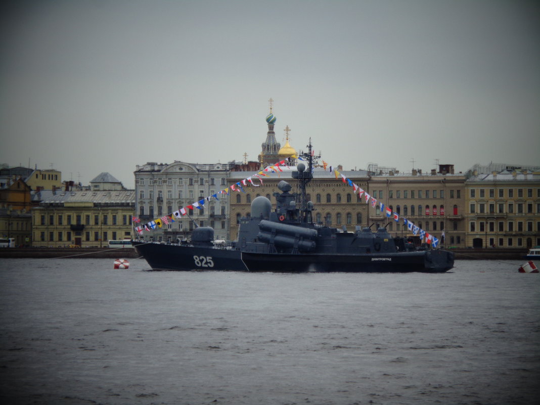 Корабли готовятся к Дню ВМФ! (Санкт-Петербург). - Светлана Калмыкова