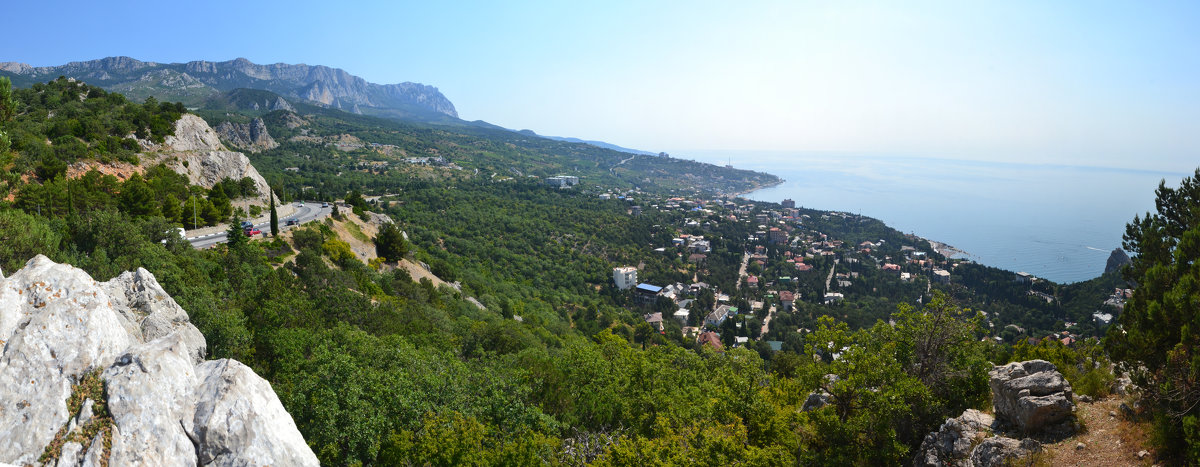 Южный берег Крыма. Панорама - Роберт Гресь