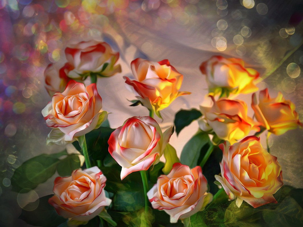 Розы нежные - Наталия Лыкова