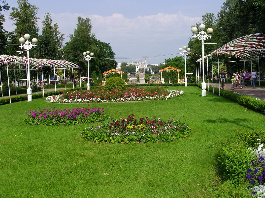В городском саду - Виктор Мухин