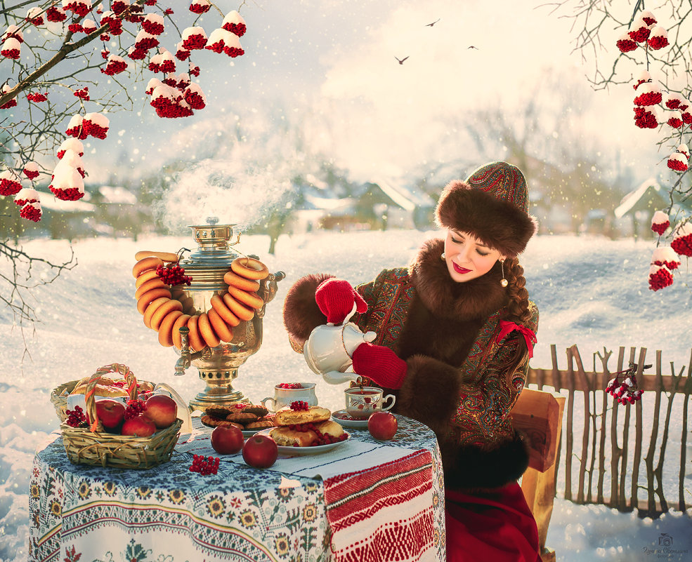 Зимнее чаепитие - Светлана Гунина