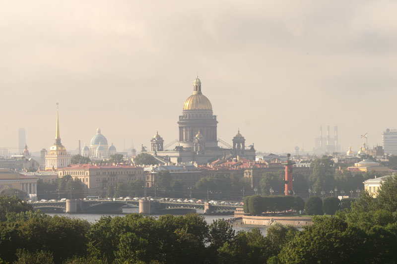 Панорама на Дворцовый мост - Алексей Сильников