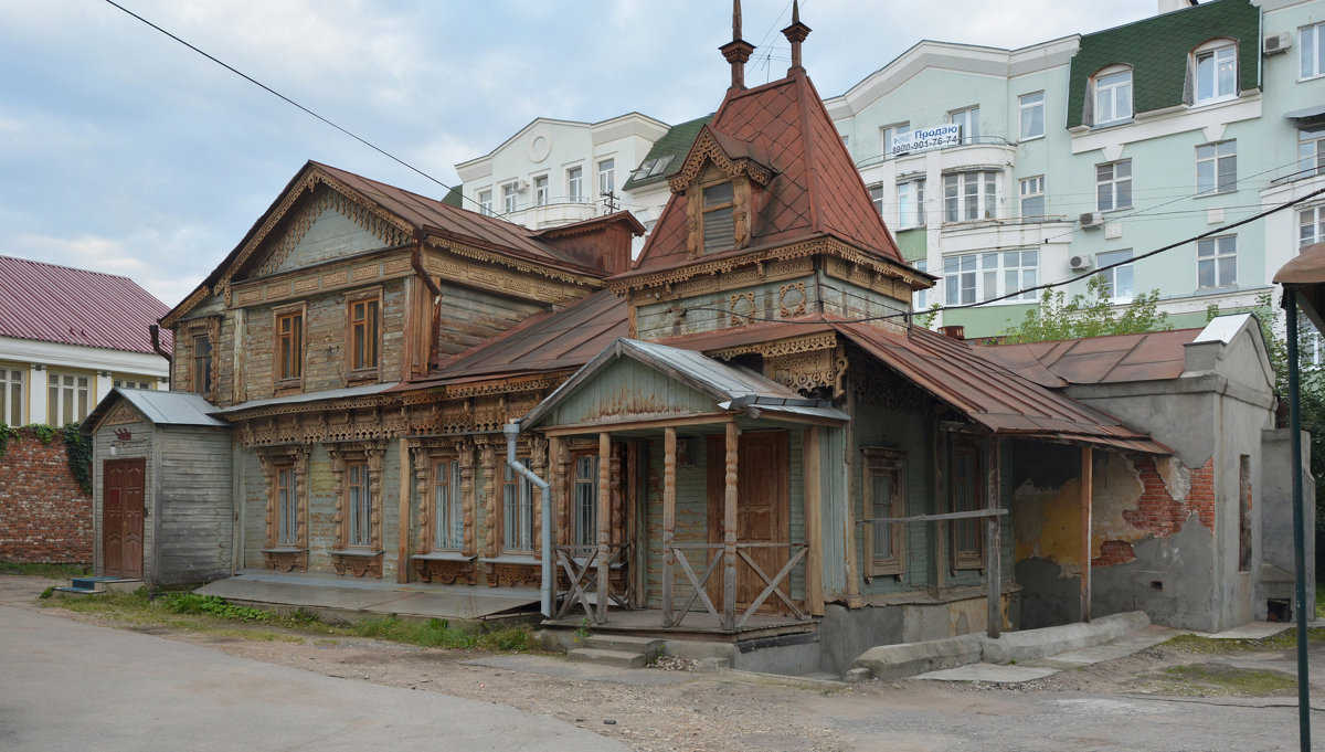 Старинное деревянное зодчество в Рязани - Александр Буянов