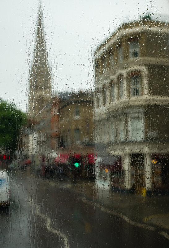 Типичный Лондон. Вид из окна автобуса - Sofia Rakitskaia