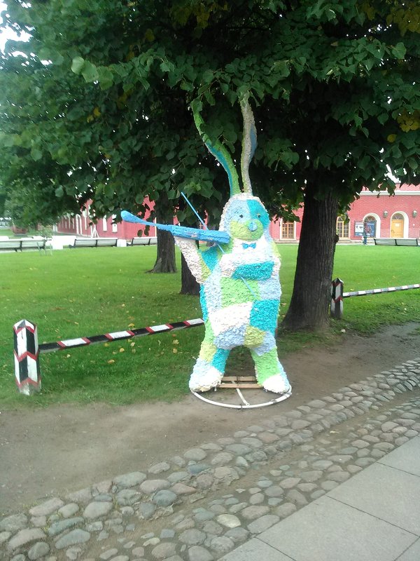 Замечательный зайчик на Заячьем острове! (Санкт-Петербург). - Светлана Калмыкова