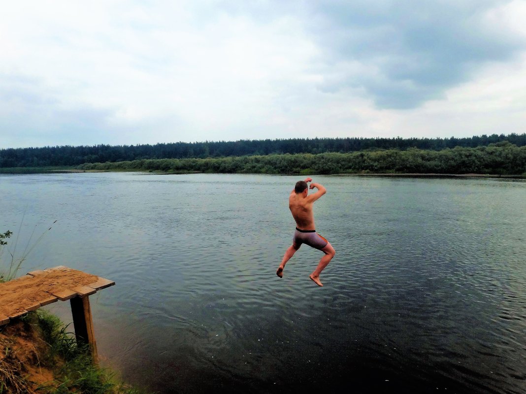 Прыжок в Мологу реку... - Sergey Gordoff