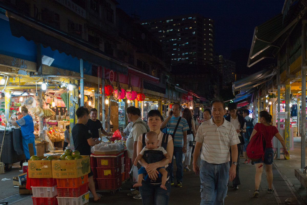 Гонконг. На рынке в районе Choi Hung - Sofia Rakitskaia