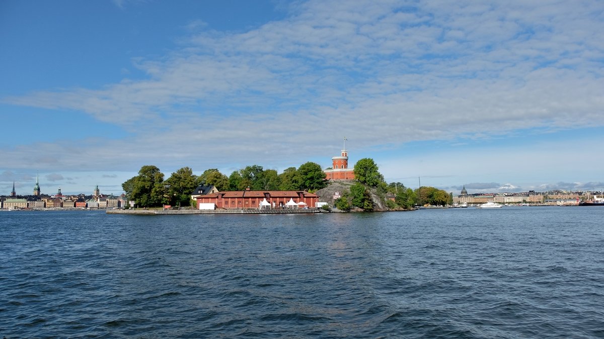 Стокгольм остров Kastellholmen - wea *
