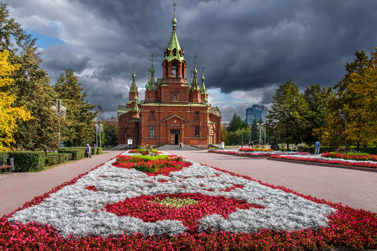 Карта челябинска алое поле