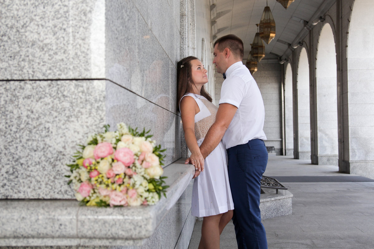 свадьба около Храма Всех Святых в Минске - Екатерина Гриб