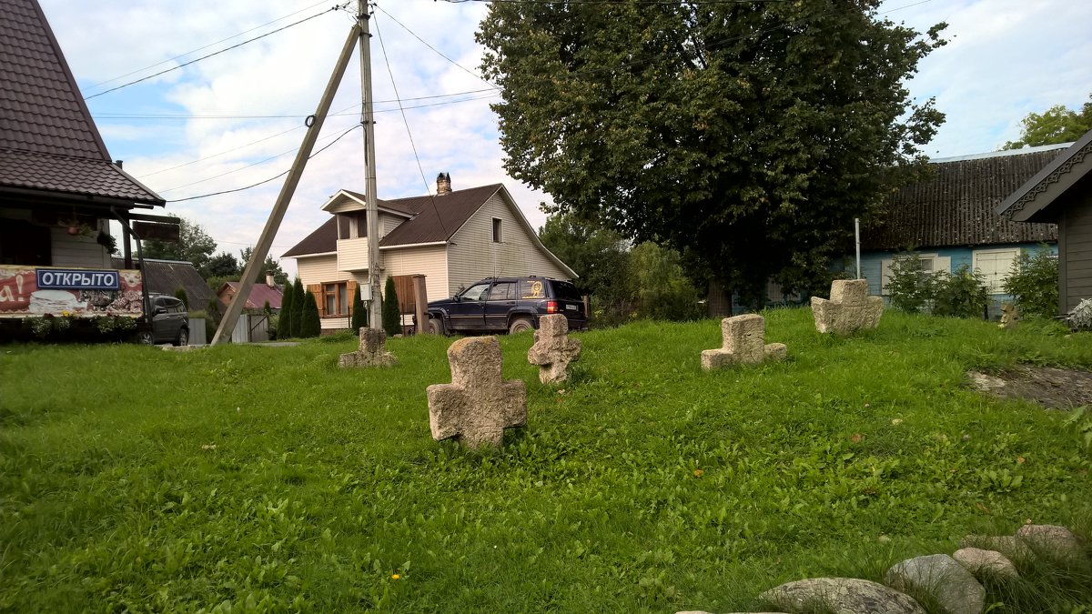 Жальничий могильник посреди деревни - Марина Домосилецкая