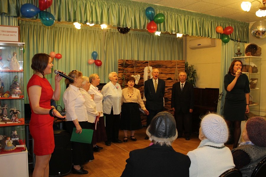 Праздничный концерт для посетителей ЦСО посвященный «Дню пожилого человека» - Центр Лидер 