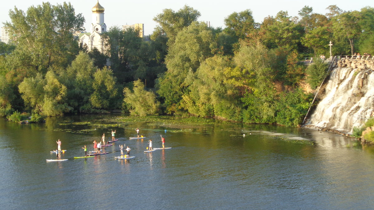 Morning prayer near Monstery Island!... Утрення молитва возле Монастырского острова... - Алекс Аро Аро