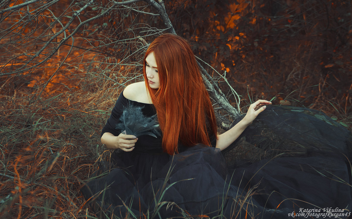 Девушка осень - Ekaterina Vikulina 