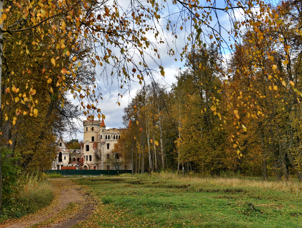 Вид на усадьбу Храповицкого поселок Муромцево - АЛЕКСАНДР СУВОРОВ