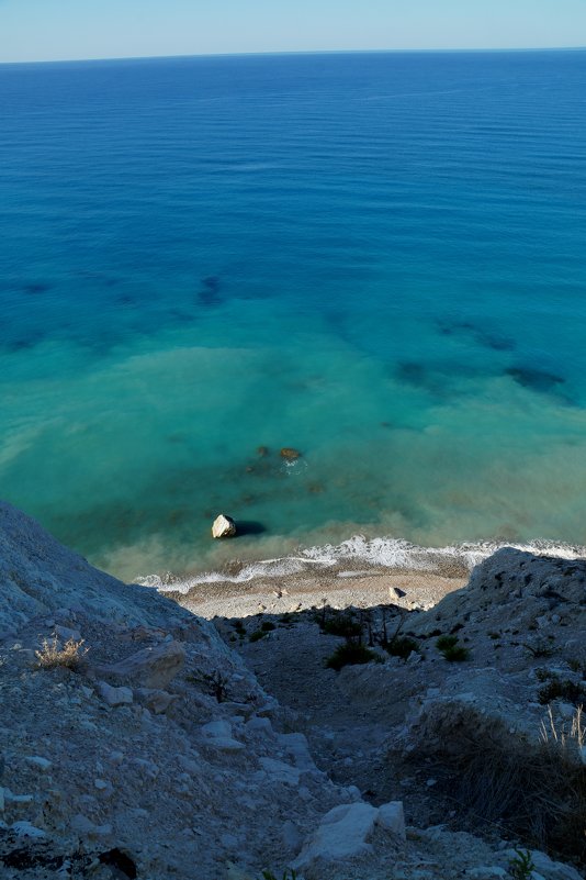 КУСОЧЕК СРЕДИЗЕМНОГО МОРЯ.... МЫС АФРОДИТЫ, ОСТРОВ КИПР... - Наталья Меркулова