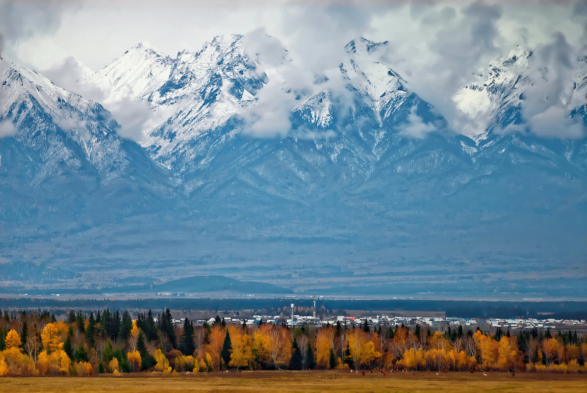 Тункинская Долина село Кырен