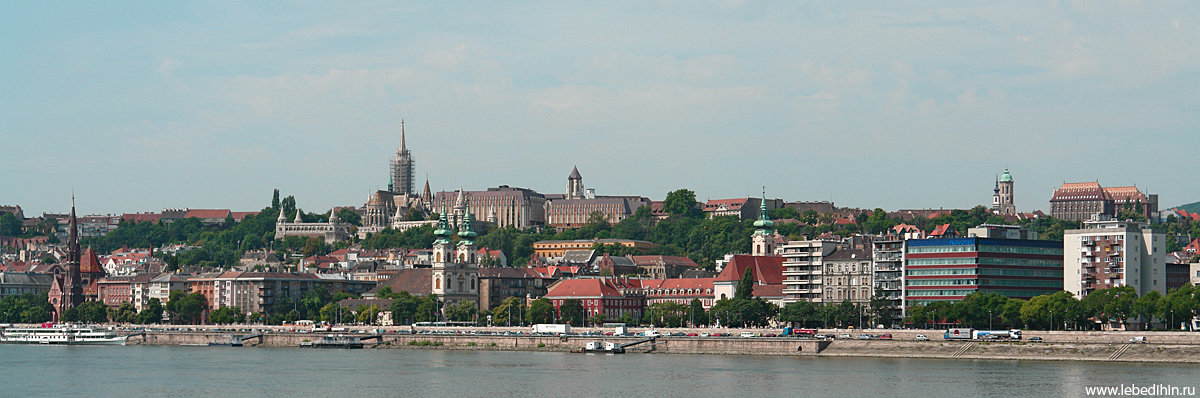 Панорама Будапешта. - Дмитрий Лебедихин
