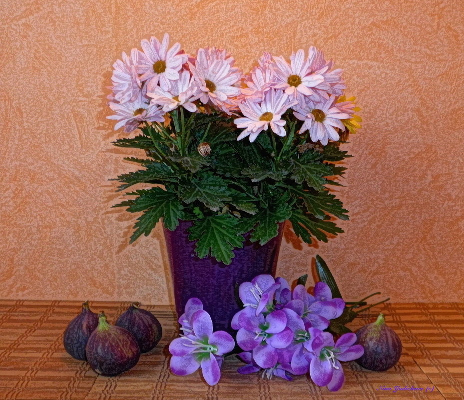 Инжир и хризантемы - Nina Yudicheva