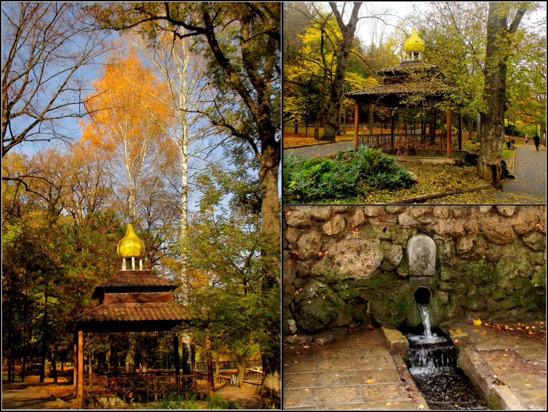Святой источник в Кисловодском курортном парке - Нина Бутко
