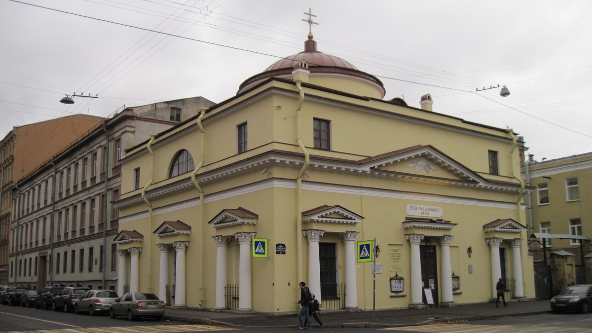 Католический храм святого Станислава. Петербург. 1825 год - Маера Урусова