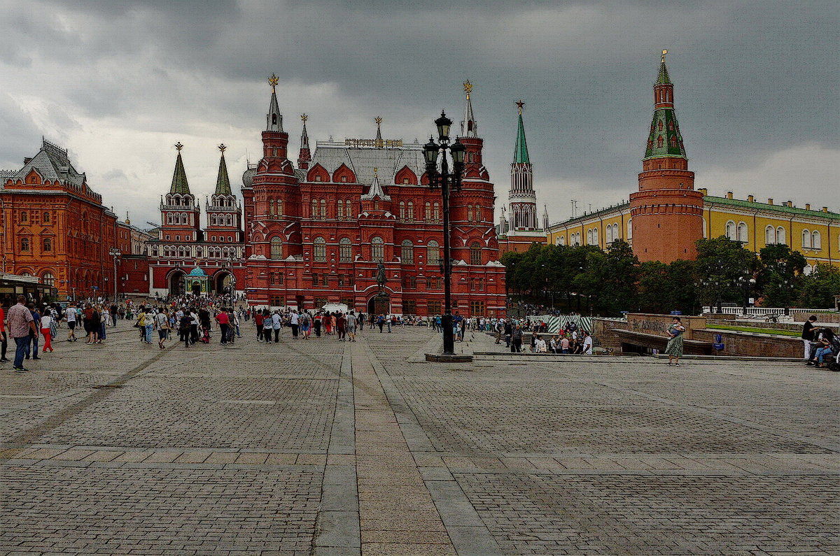 Москва. Манежная площадь. - Анастасия Смирнова