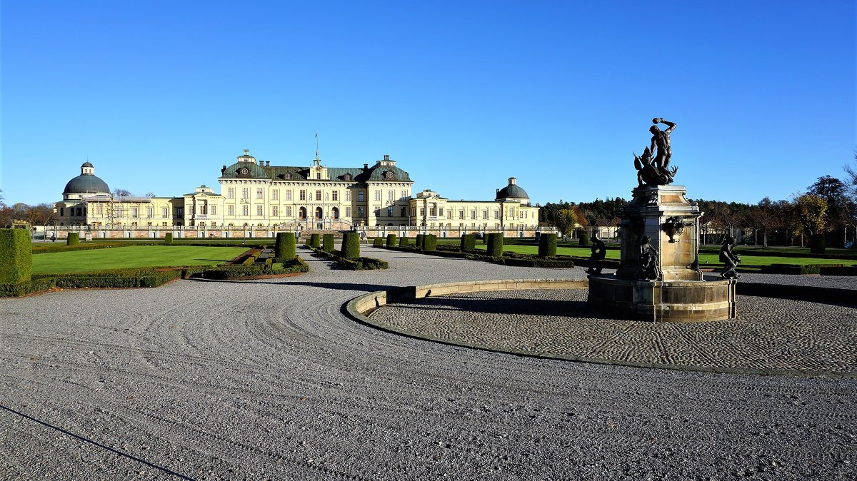 Дворец Drottningholm Стокгольм - wea *