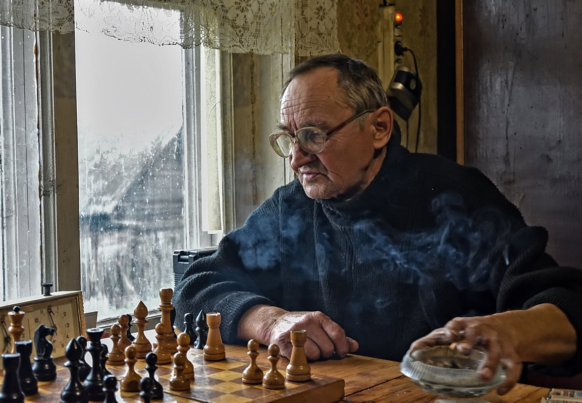 Жизнь - это партия в шахматы. ( Мигель де Сервантес) - Андрей 