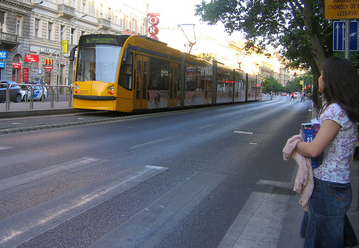 Будапешт. 53,9 метра трамвая. - tatiana 